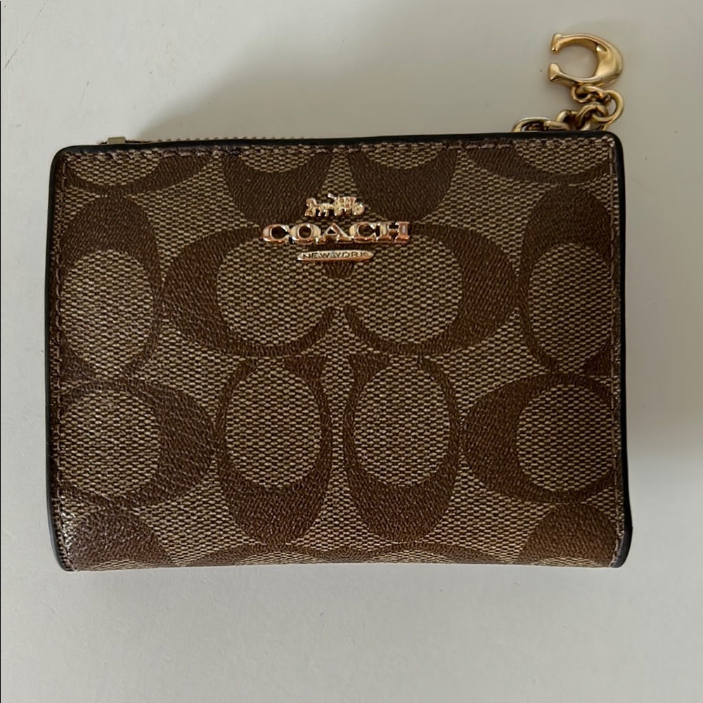 Coach Brown Leather Wallet
